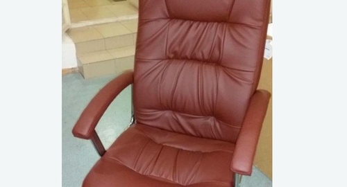 Обтяжка офисного кресла. Бугуруслан